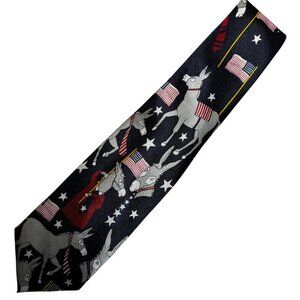 Democratic Donkey Neck Tie